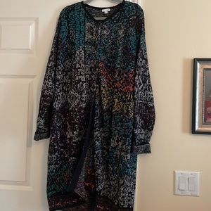Beautiful, long JJill tunic sweater